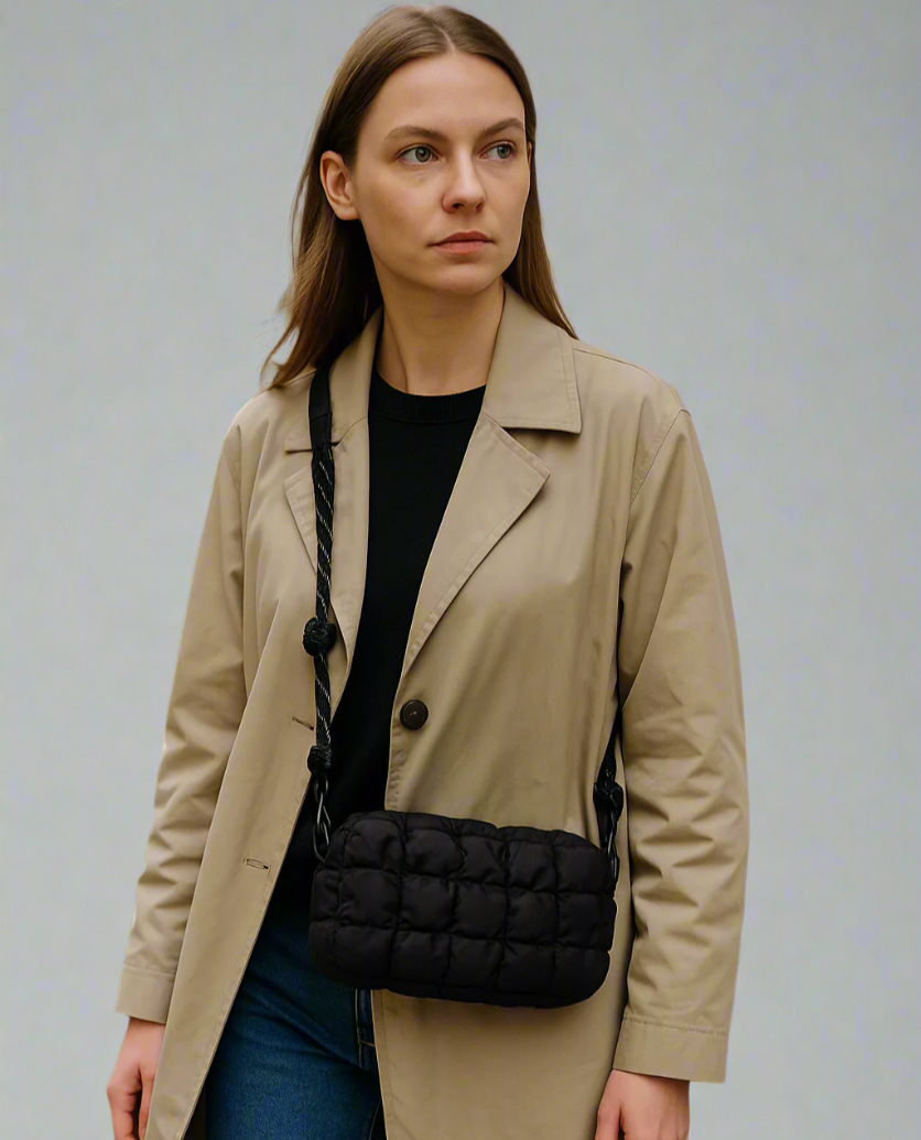 Padded Crossbody Bag by Bennu