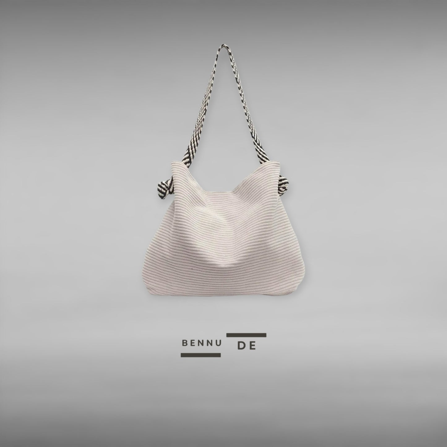 Bolso de hombro de pana de Bennu