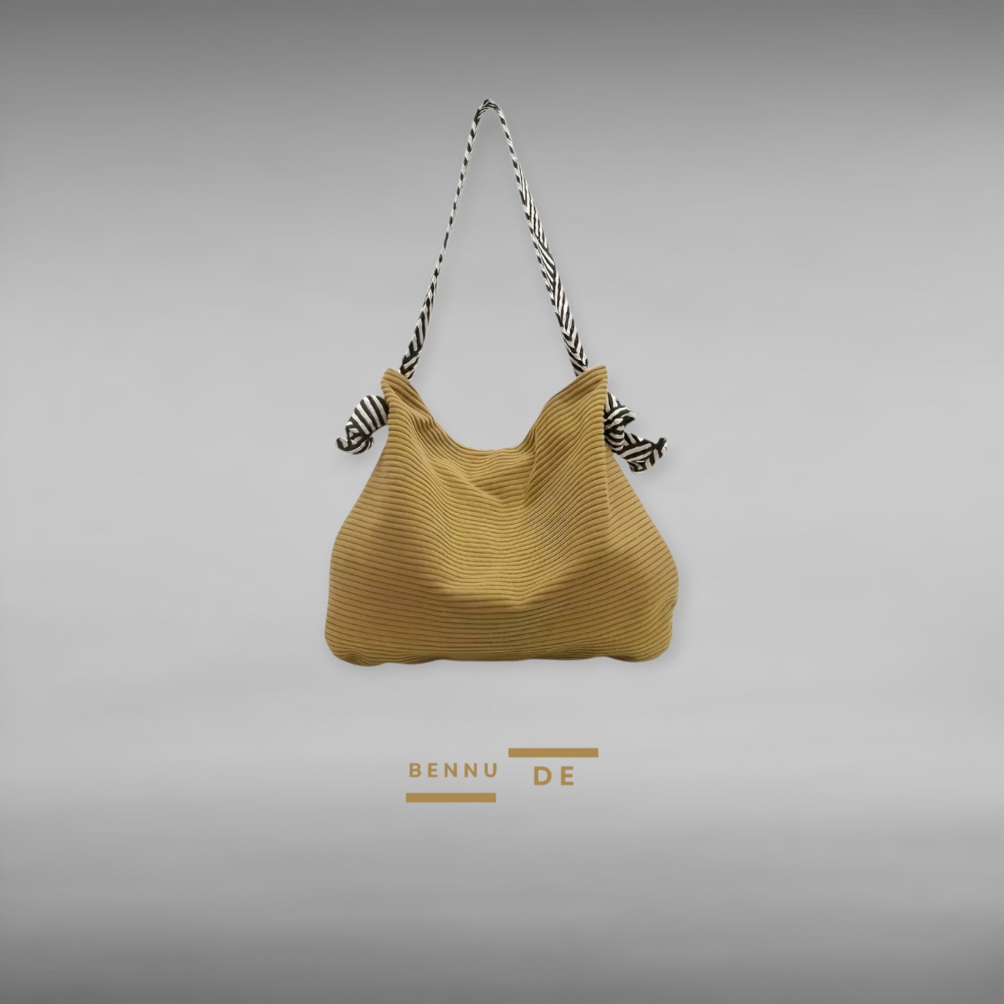 Bolso de hombro de pana de Bennu