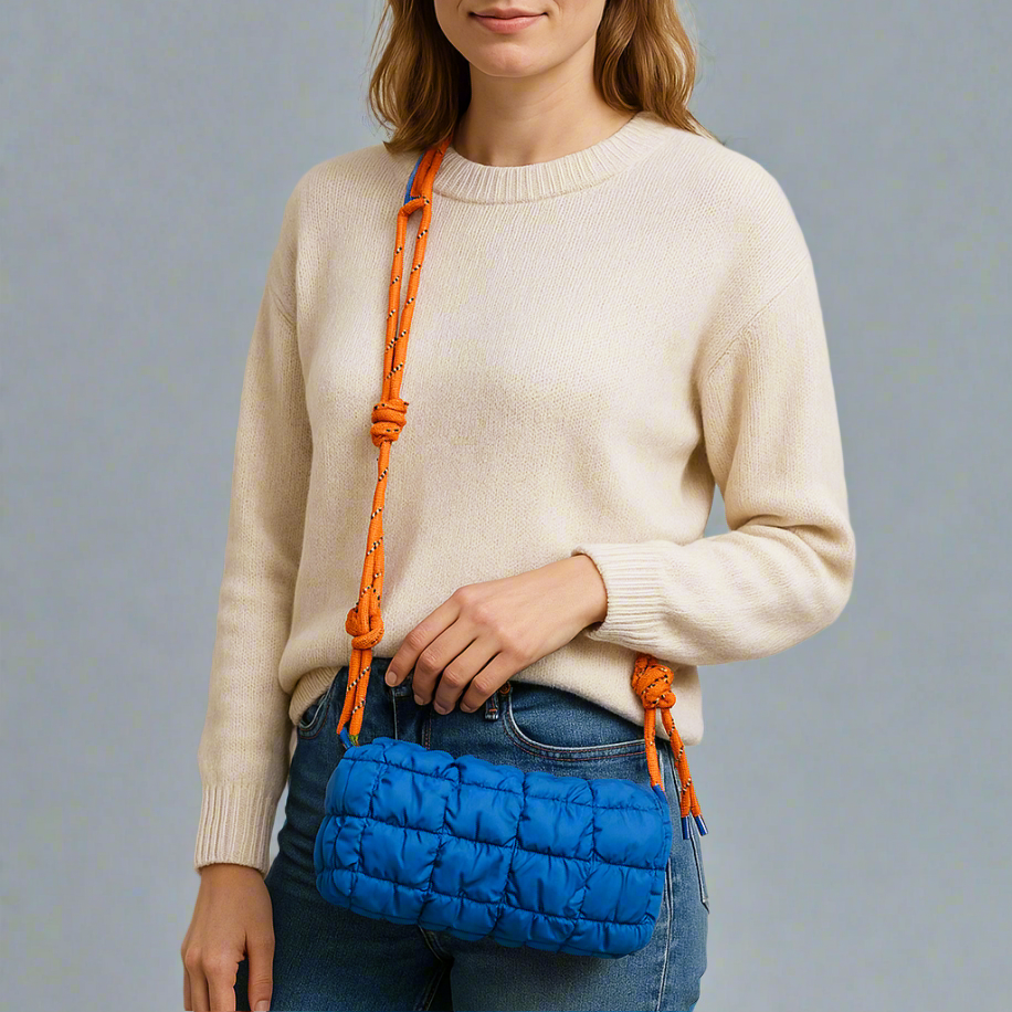 Bolso bandolera acolchado de Bennu