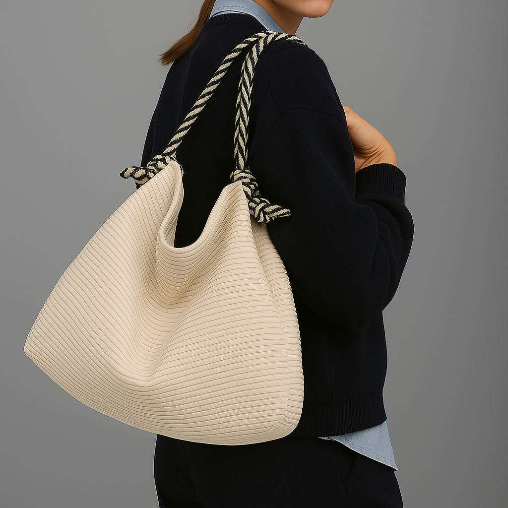 Bolso de hombro de pana de Bennu