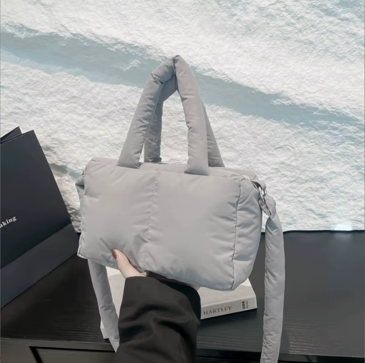 Soft Padded Shoulder Bag By Bennu