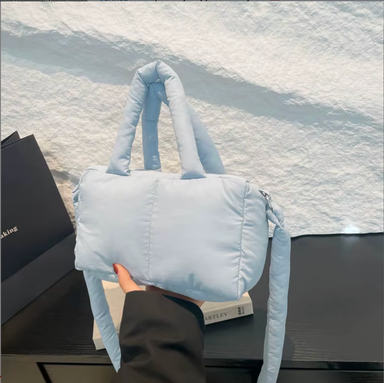 Soft Padded Shoulder Bag By Bennu