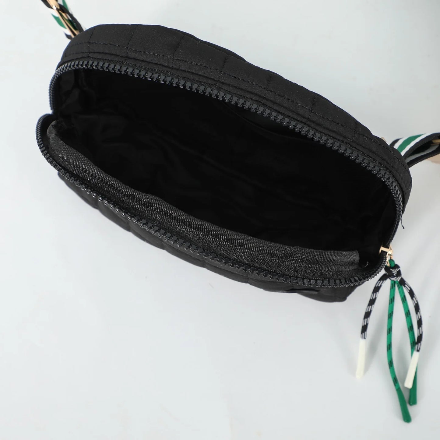 Quilted Plaid Crossbody Waist Bag by Bennu